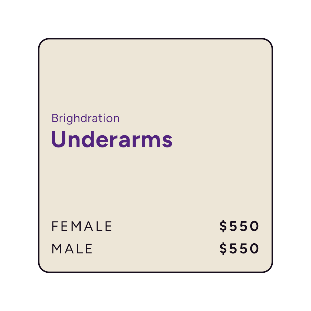 Brighdration Underarms