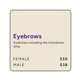 Waxing Eyebrows