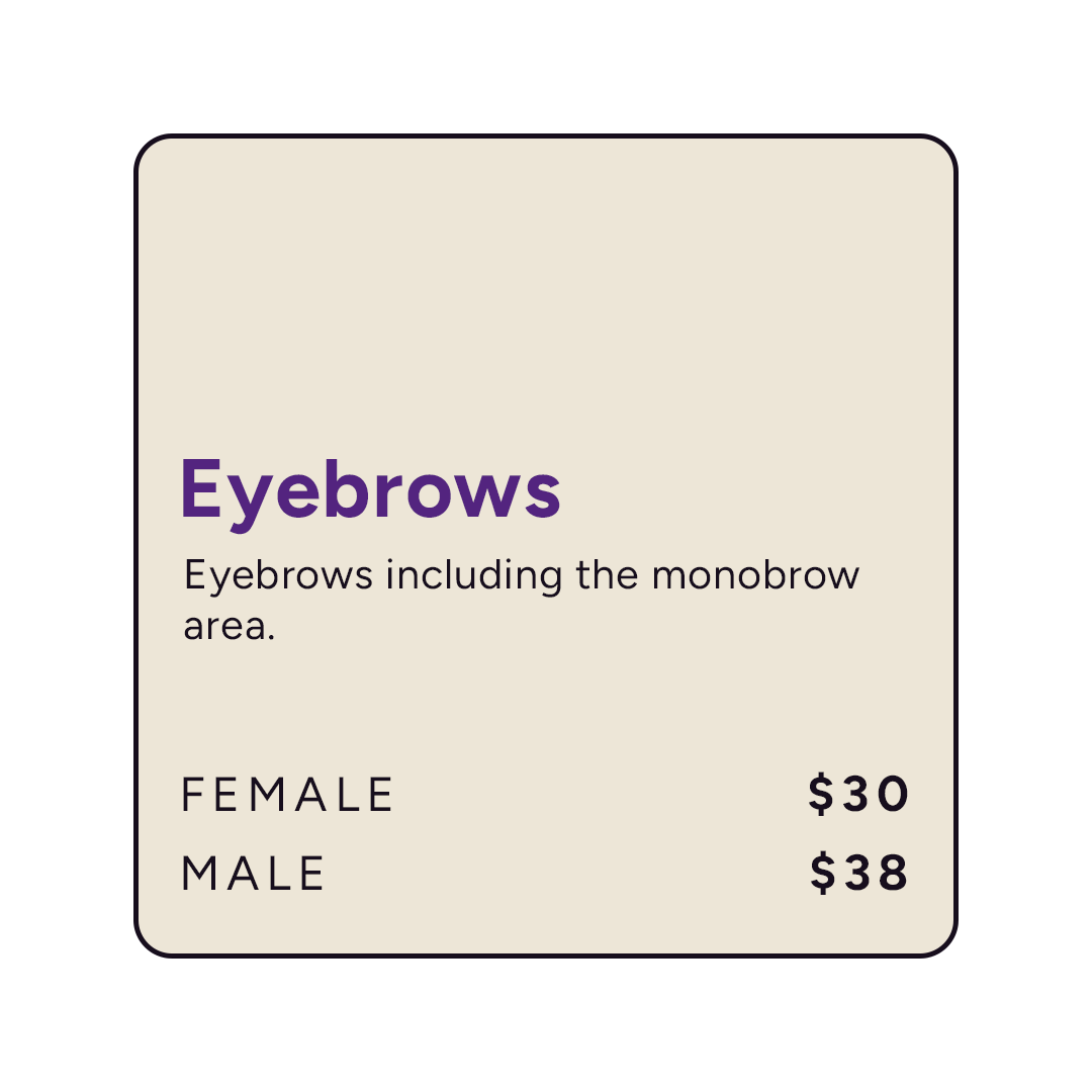 Waxing Eyebrows