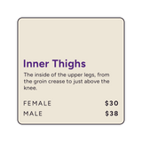 Waxing Inner Thighs