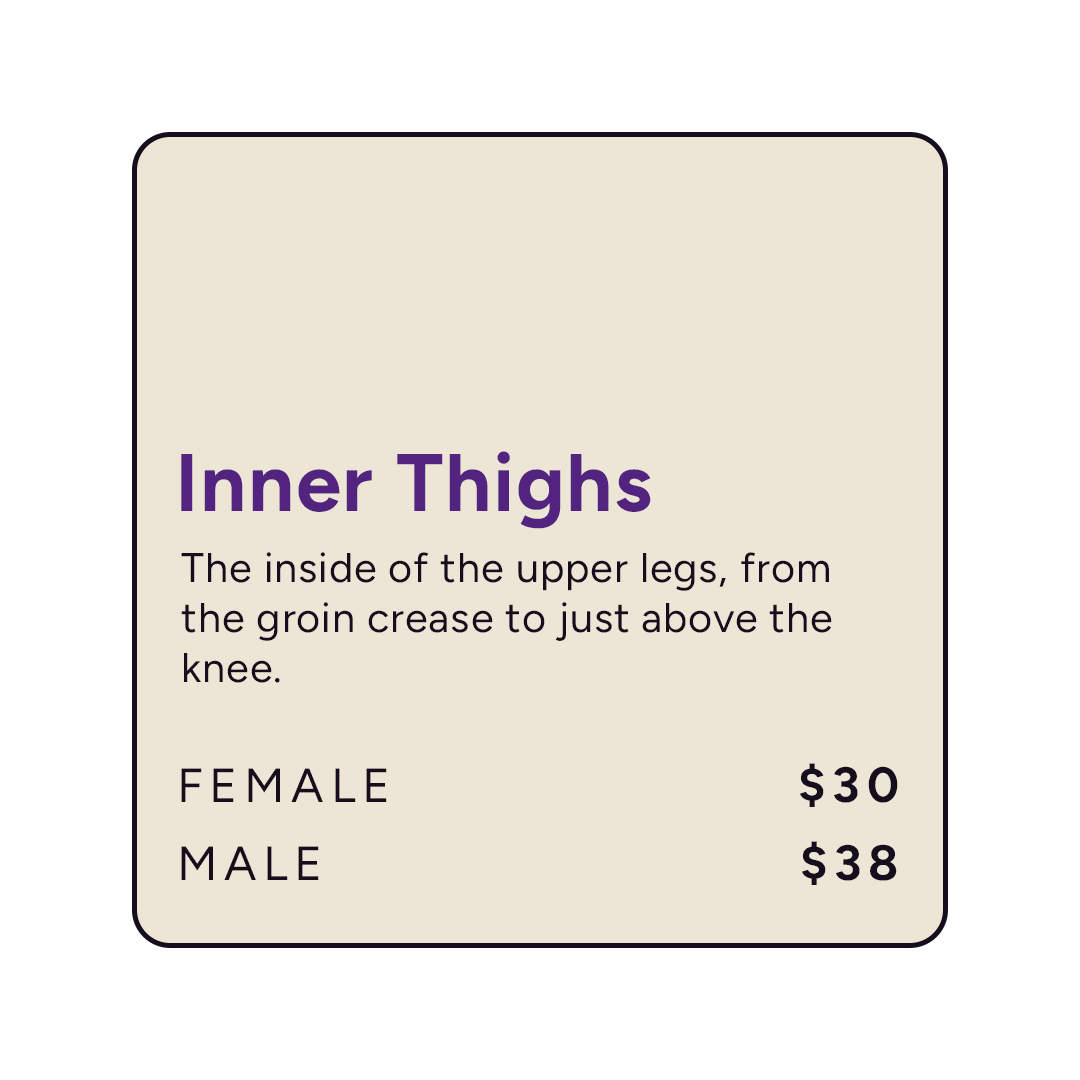 Waxing Inner Thighs