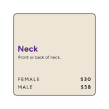 Waxing Neck