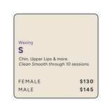 Waxing Small Treatment Area