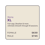 Waxing Extra Large Treatment Area