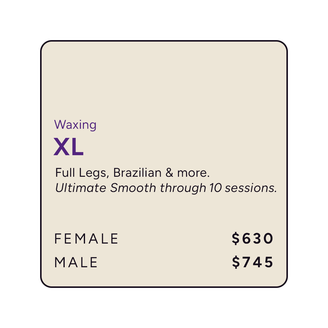 Waxing Extra Large Treatment Area