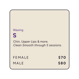 Waxing Small Treatment Area