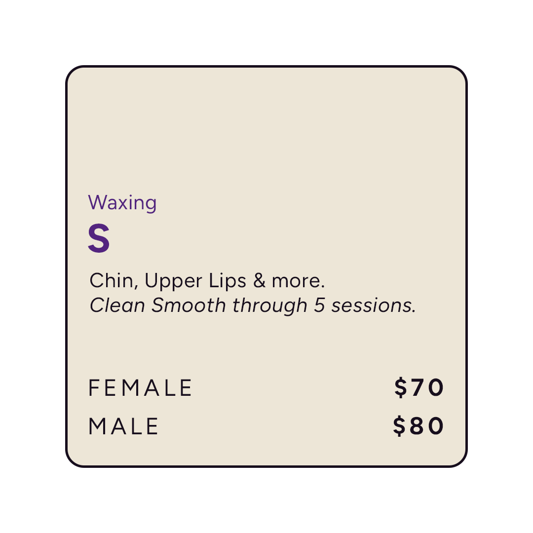 Waxing Small Treatment Area