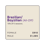 AFT Off-Peak Brazilian/ Boyzilian (All Off)