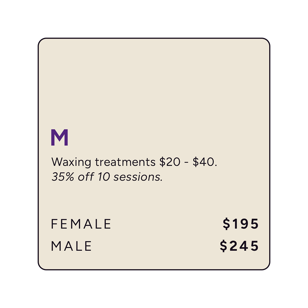 Wax Off-Peak Medium Treatment Area